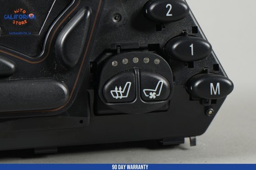 00-06 Mercedes W220 S500 S600 S55 AMG Front Right Side Seat Control Switch OEM - Picture 3 of 15