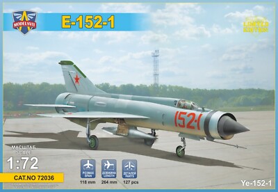 Modelsvit 1/72 Ye-152-1_MSVIT72036