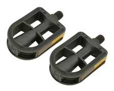 ALTALINE BICYCLE PEDALS 203 STAMPER BLACK COMPATIBLE 1/2 CRANK.