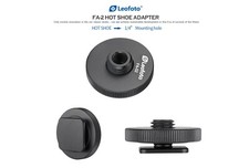   Leofoto USA  Leofoto FA-02 Hot shoe Conversion Adapter