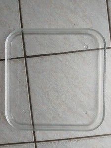 Mikrowellenteller viereckig 27,8x28,8cm Siemens?