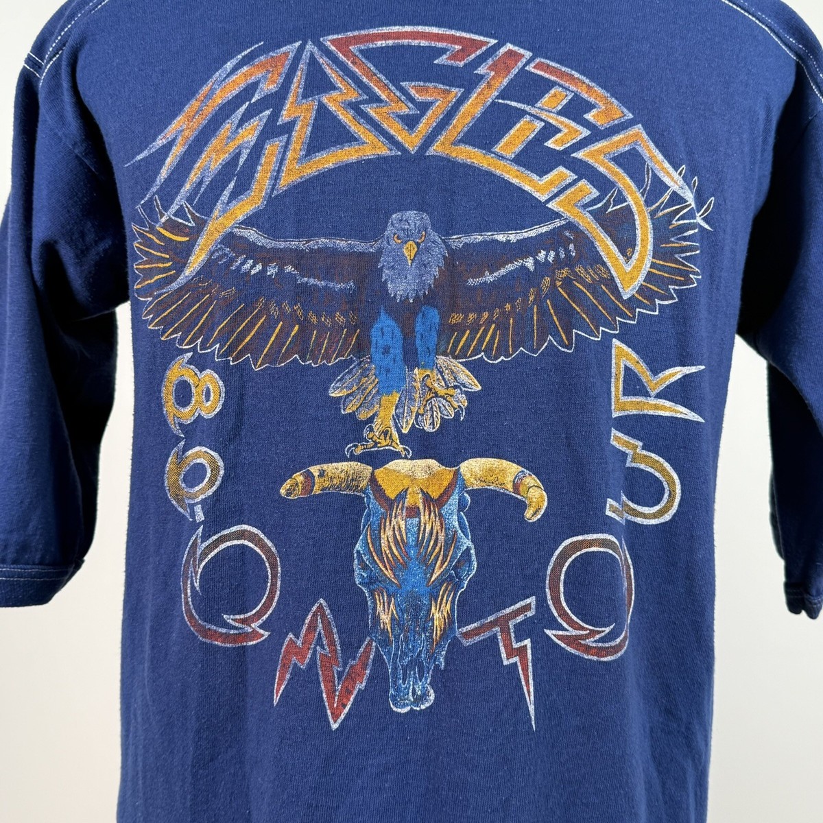 THE EAGLES ミレニアムコンサート Tシャツ youth-classic-tee-navy-front-