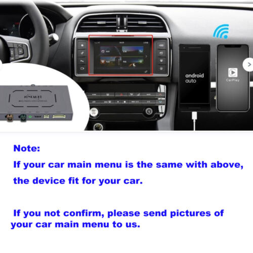 For Land Rover/Jaguar Wireless CarPlay Android Auto Retrofit Harman Interface - Picture 3 of 10