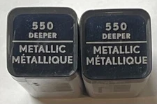 Covergirl Exhibitionist Metallic Lipstick, 550 Deeper, 2 Pack
