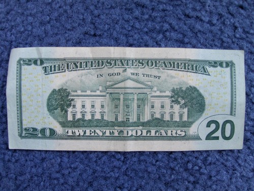 U.S. TWENTY DOLLAR NOTE WITH COOL LOW SERIAL NUMBER! 007! **FREE SHIPPING** - Picture 2 of 6