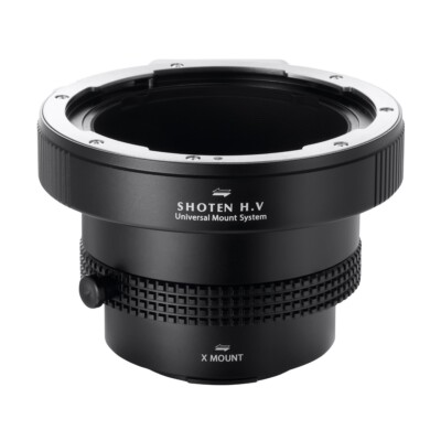SHOTEN UMS HV-FX-U mount adapter - Hasselblad V lens to Fujifilm X mount camera