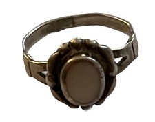 925 Mother of Pearl Ring Size 5.25 Native American 2.4gr