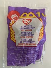 1999 Mcdonalds 10 TY Beanie Babies Stretchy The Ostrich Rare-see Description