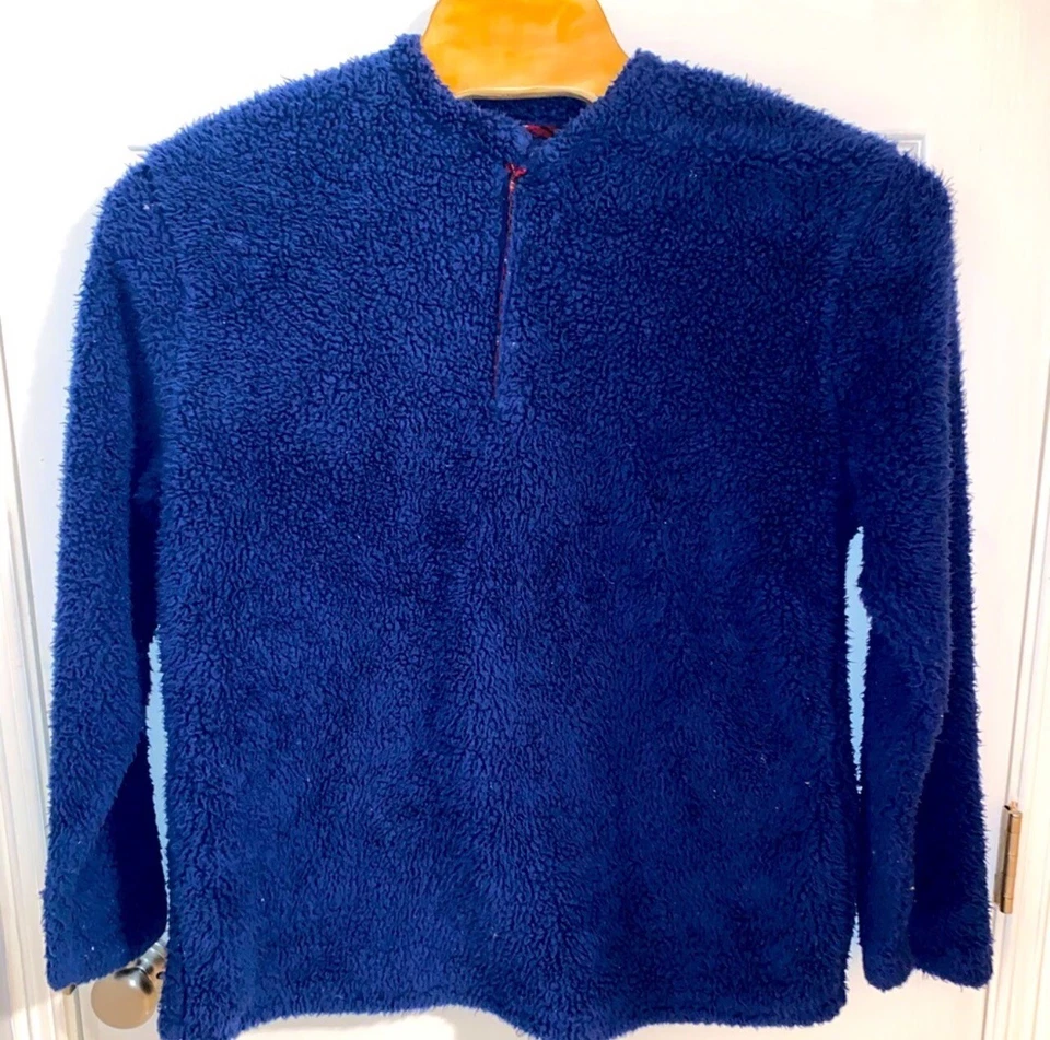 Suéter azul Penguin para mujer talla grande Foto 2 de 4