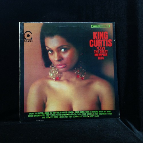 King Curtis-Plays The Great Memphis Hits-Atco 33-211-STEREO - Picture 1 of 6