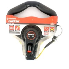 Crescent Lufkin, FE100-02, 1/2" x 100-ft/30m Fiberglass Long Tape Measure