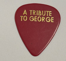 ERIC CLAPTON A TRIBUTE TO GEORGE HARRISON GUITAR PICK 2002 TOUR STAGE PLECTRUM