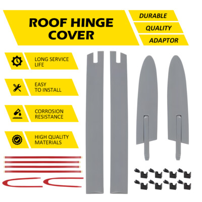 Top Hinge Cover Convertible Roof Trim Left Right For BMW E93 F33 M4 F83 07-19 EC