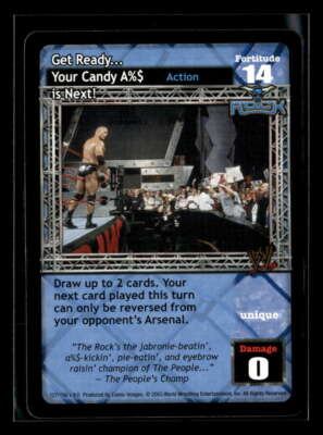 2003 WWE Raw Deal Insurrextion Get Ready Your Candy A%$ is Next! #127 ES8299