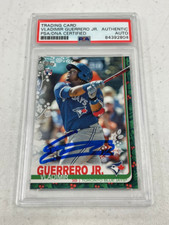 Vladimir Guerrero Jr. Signed Autographed 2019 Topps Holiday PSA Authentic MS343