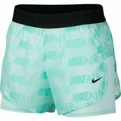Nike Air Damen 2-in-1 Laufshorts CT7366-336 Aqua Line-Größen S, M und L - Bild 11 von 12
