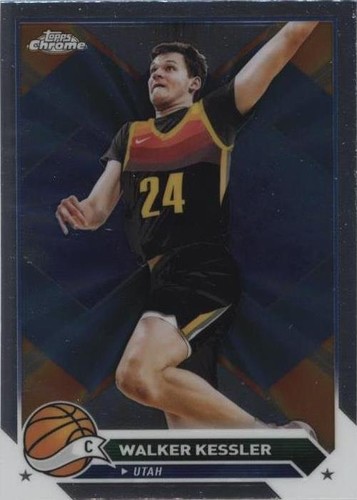 【sykh 】Kessler WORLD 2023-24 Topps Chrome #185 Walker Kessler - EXMT+ 10003640 *TCShack