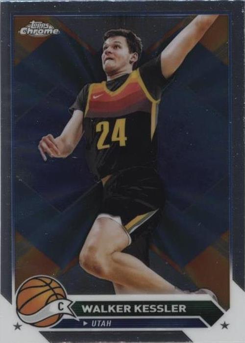 2023-24 Topps Chrome - Walker Kessler #185 - 1 of 2