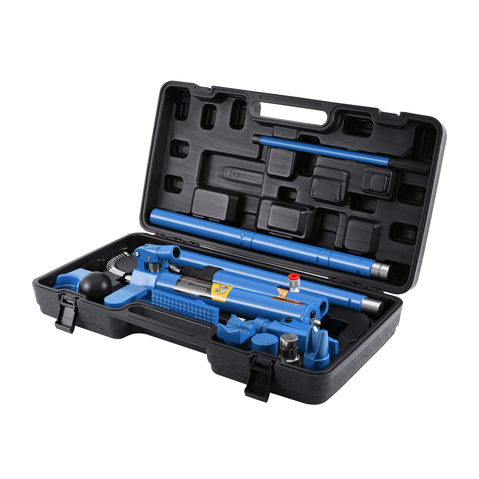 Heavy Duty 10Ton Porta Power Hydraulic Jack Auto Body Frame Repair Kit