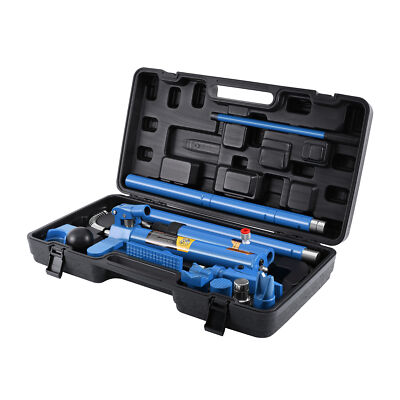 10 Ton Heavy Duty Porta Power Hydraulic Jack Tool Body Frame 