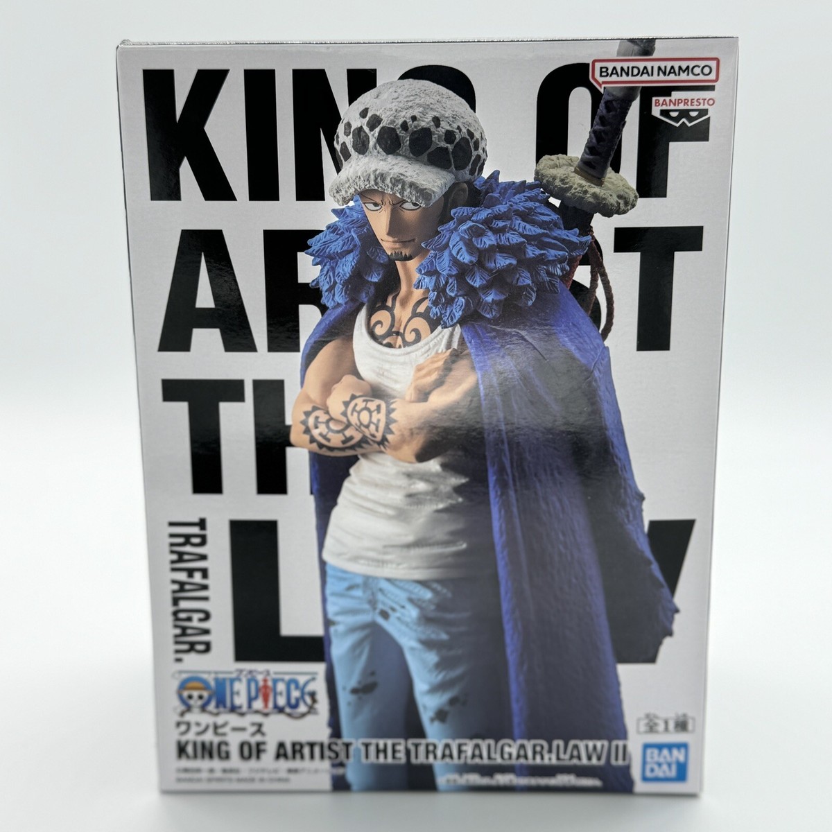 BANDAI One Piece Trafalgar Law Figure New With box unopened
