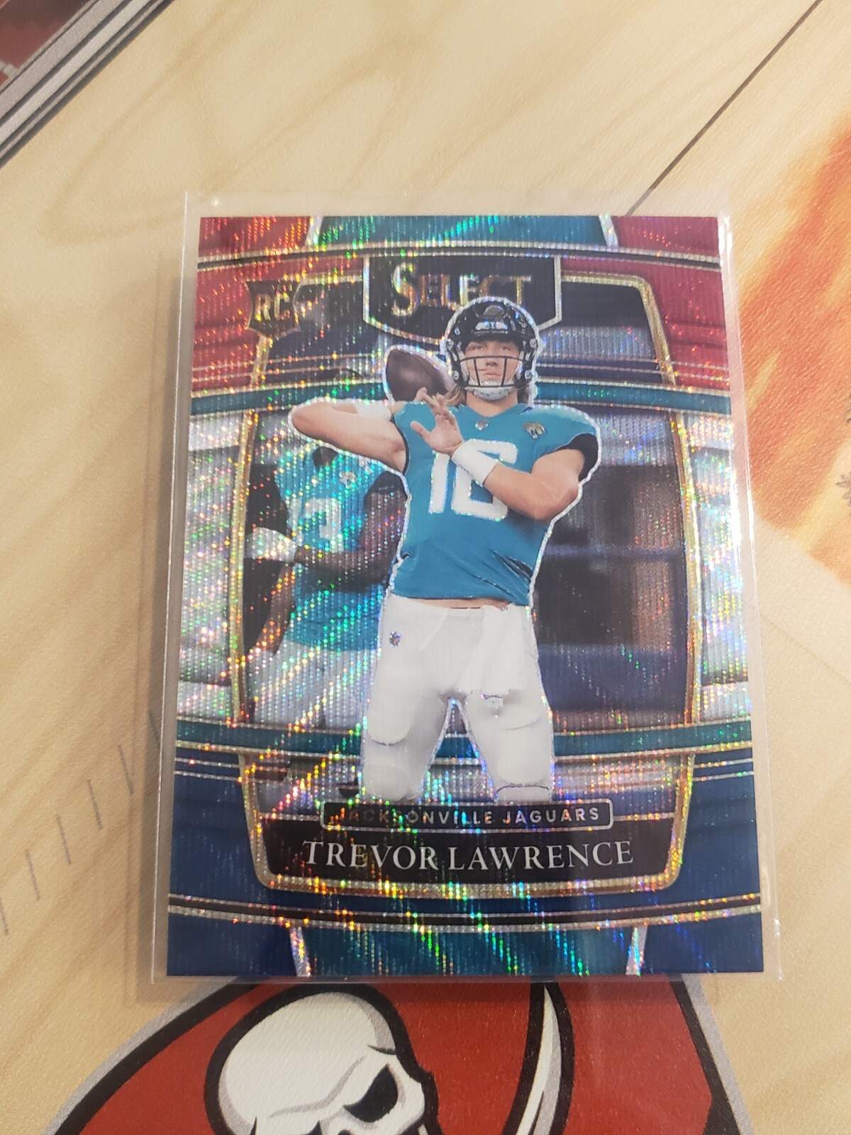 2021 Select Concourse Tri-Color Prizm /249 Trevor Lawrence #43 + Mosaic Debut🔥