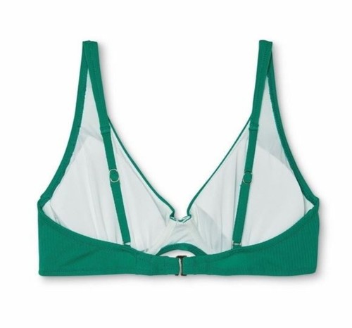 Top de bikini acanalado delantero para mujer talla 34D talla 34D nuevo con etiquetas - Imagen 6 de 8