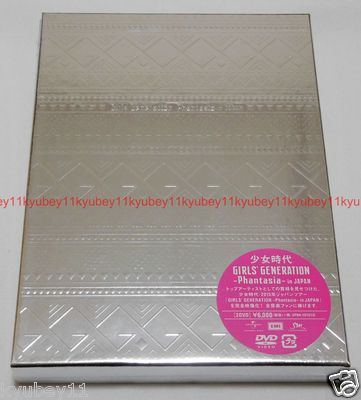 New SNSD GIRLS GENERATION 4th TOUR Phantasia in JAPAN 2 DVD Booklet UPBH-20157