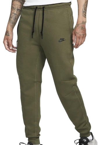 Men’s Brand New Nike Tech Fleece Jogger Sweatpants Olive Green- XXL FB8002-222 - Picture 12 of 12
