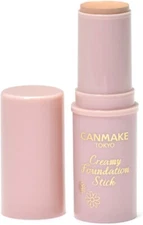 CANMAKE "Creamy Foundation Stick" Soft Velvety Texture 01 Light Beige From Japan