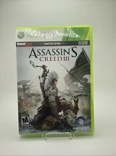 ASSASSIN'S CREED III (Xbox 360) GameStop Edition CIB Complete Tested & Working