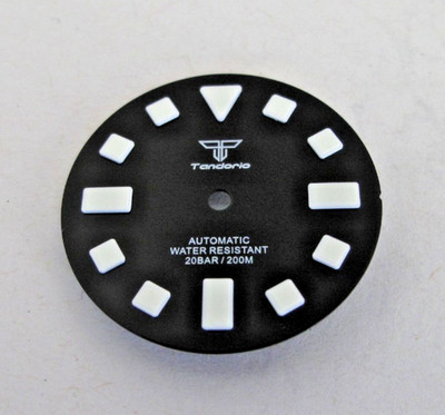 TANDORIO Zifferblatt Dial 29mm _ NEU _ für Seiko NH35 NH34 NH38 Schweiz P39 Stil