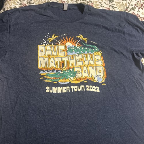 DAVE MATTHEWS BAND Summer Tour 2022 Concert T-Shirt XL