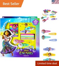 Disney Encanto Hair Accessory Kit for Girls: Fun Barrettes Snap Clips