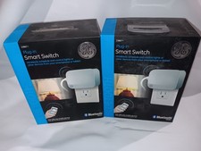  2 GE 13867 Plug-In Smart Phone Switch Bluetooth Wireless NEW, Sealed