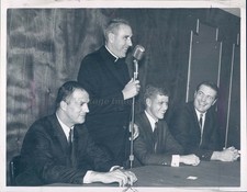 1968 Photo John Carroll Speaker People All Scholastic Banquet Football Coach