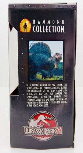 New JURASSIC WORLD 3 Hammond Collection SPINOSAURUS TRUE FX TOY REX In Hand - Imagen 6 de 7