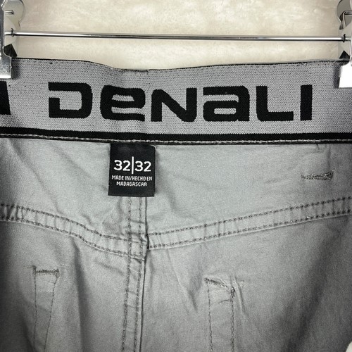 Denali Stretch Pants Men 32x32 Gray Cotton Spandex 5-Pocket Casual Trousers NWT - Picture 7 of 14