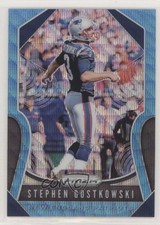 2019 Panini Prizm Blue Wave Prizm 196/199 Stephen Gostkowski #23 s3g