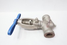 Conval 11P2J-1057H-99-1 Manual Steel Socket Weld Globe Valve 1-1/2in
