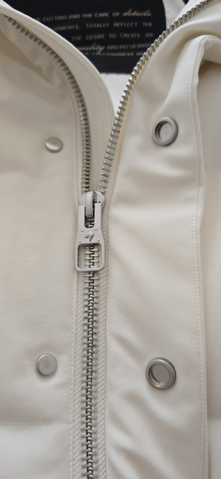 Montecore Down Gilet Vest Size 48 M - Cream - NEW - Moncler image 5
