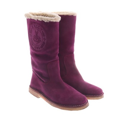 Bally Winterstiefel 38 EUR Lila Sehr gut