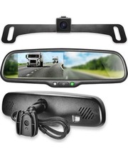 Master Tailgaters Rear View Mirror with 4.3  ...