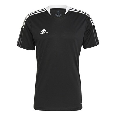 Adidas Tiro 21 Trikot Herren Kurzarm Schwarz Fussball Fußball Neu Jersey GM7586