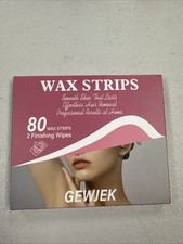 Wax Strips 80 Count Body Wax Strips and 2 F n sh W pes Smooth Skin
