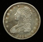 1836 Capped Bust Half Dollar 50C VF Raw Silver Coin (#SLC00423) — photo 1