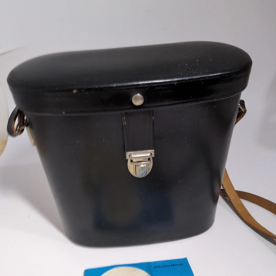 Vintage Carl Zeiss Binoculars case 20cm black - Image 2 of 4