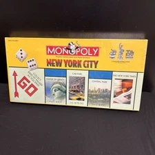 New York City Monopoly USAopoly 2001 Board Game Brand New Factory Sealed