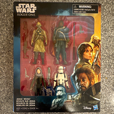 Hasbro Star Wars Rogue One Jedha Revolt 4-Pack Jyn Erso Saw Gerrera 2016