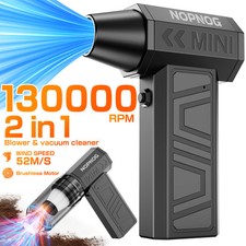 Portable Handheld Car Turbo Jet Fan Blower Cleaner Tool Auto Electric Air Duster